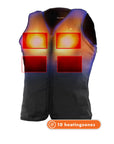 Vyhrievaná vesta – Dual Heating | USB