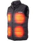 Polstrovaná vesta – Dual Heating | USB - Pánska