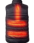 Polstrovaná vesta – Dual Heating | USB - Pánska
