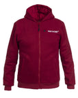 Vyhrievaná mikina – Pánska | Single Heating - Burgundsko